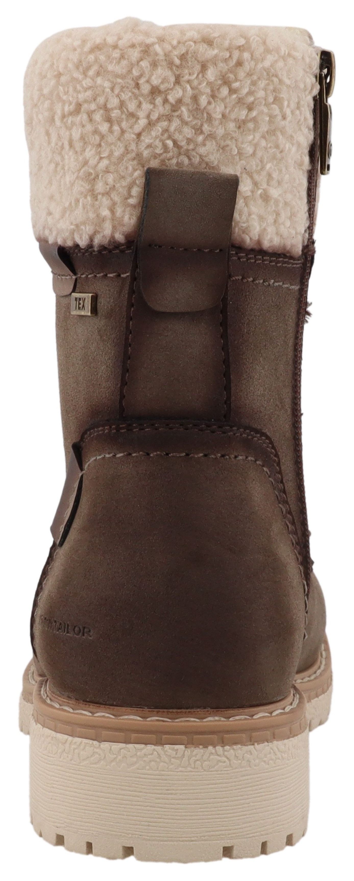 TOM TAILOR Winterboots Workerboots, Hiking Boot mit Blockabsatz günstig online kaufen