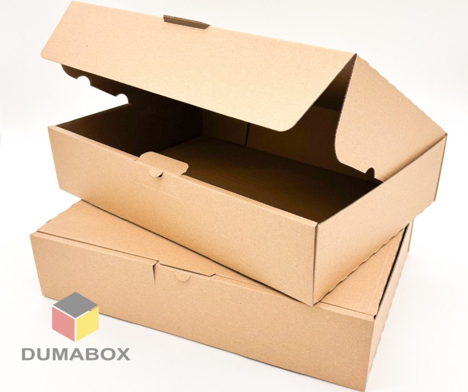 DUMABOX Versandkarton 350x250x80 Kleinpaket Karton Versandkarton 1-wellig