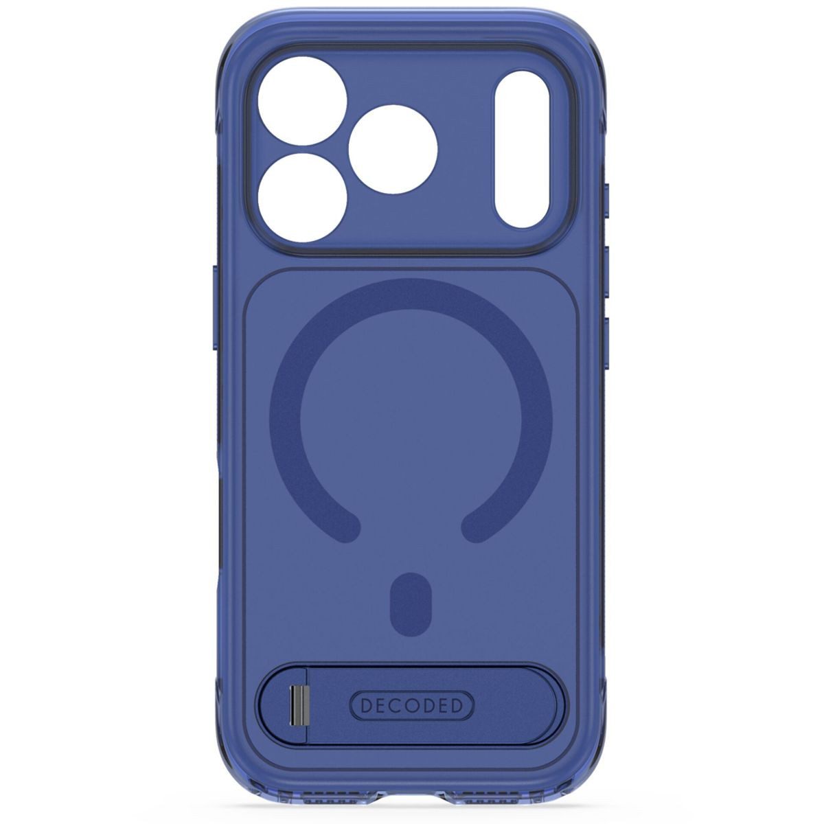 DECODED Smartphone-Hülle Hybrid Stand Backc. iPhone 18 Pro Atlantic Blue