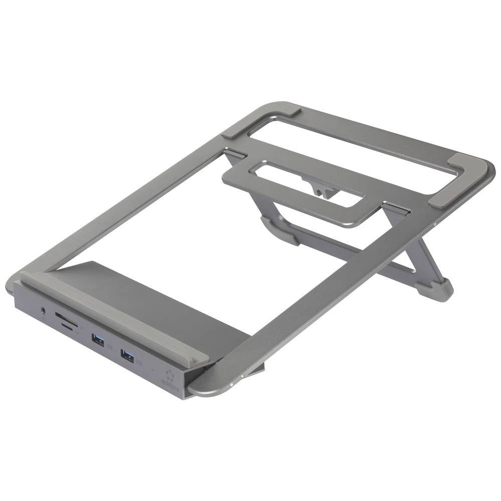 Renkforce Laptop-Dockingstation USB-C® 12-in-1 Dual 4K Laptop-Dockingstation, USB-C® Power Delivery