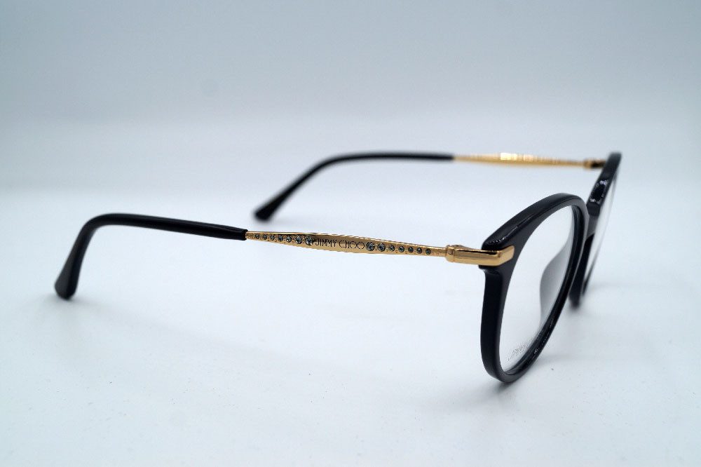 JIMMY CHOO Brillengestell JIMMY CHOO Brillenfassung Brillengestell Eyeglasses Frame JC 299 807