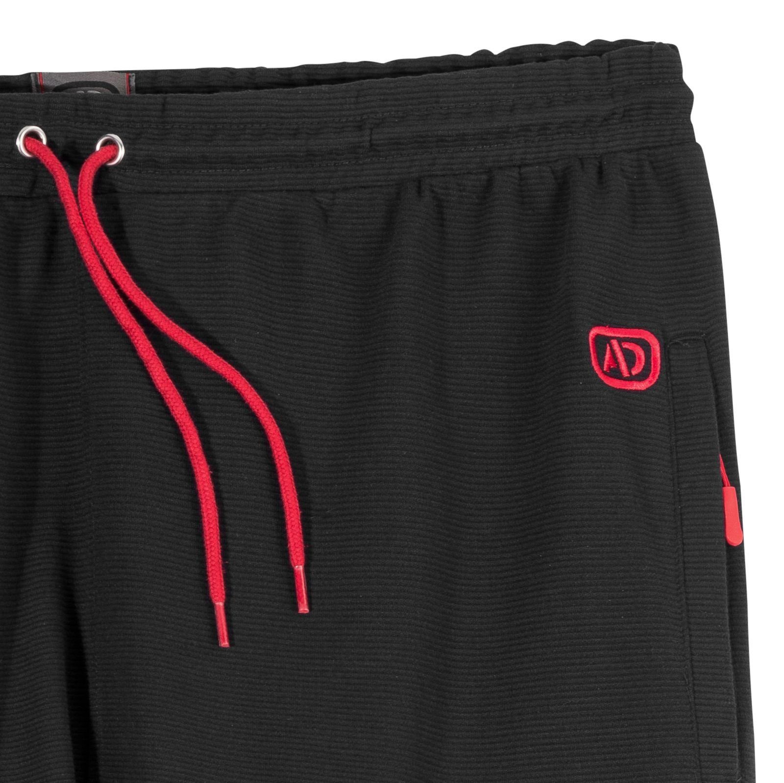 ADAMO Jogginghose Adamo gerippte Jogginghose Übergröße schwarz günstig online kaufen