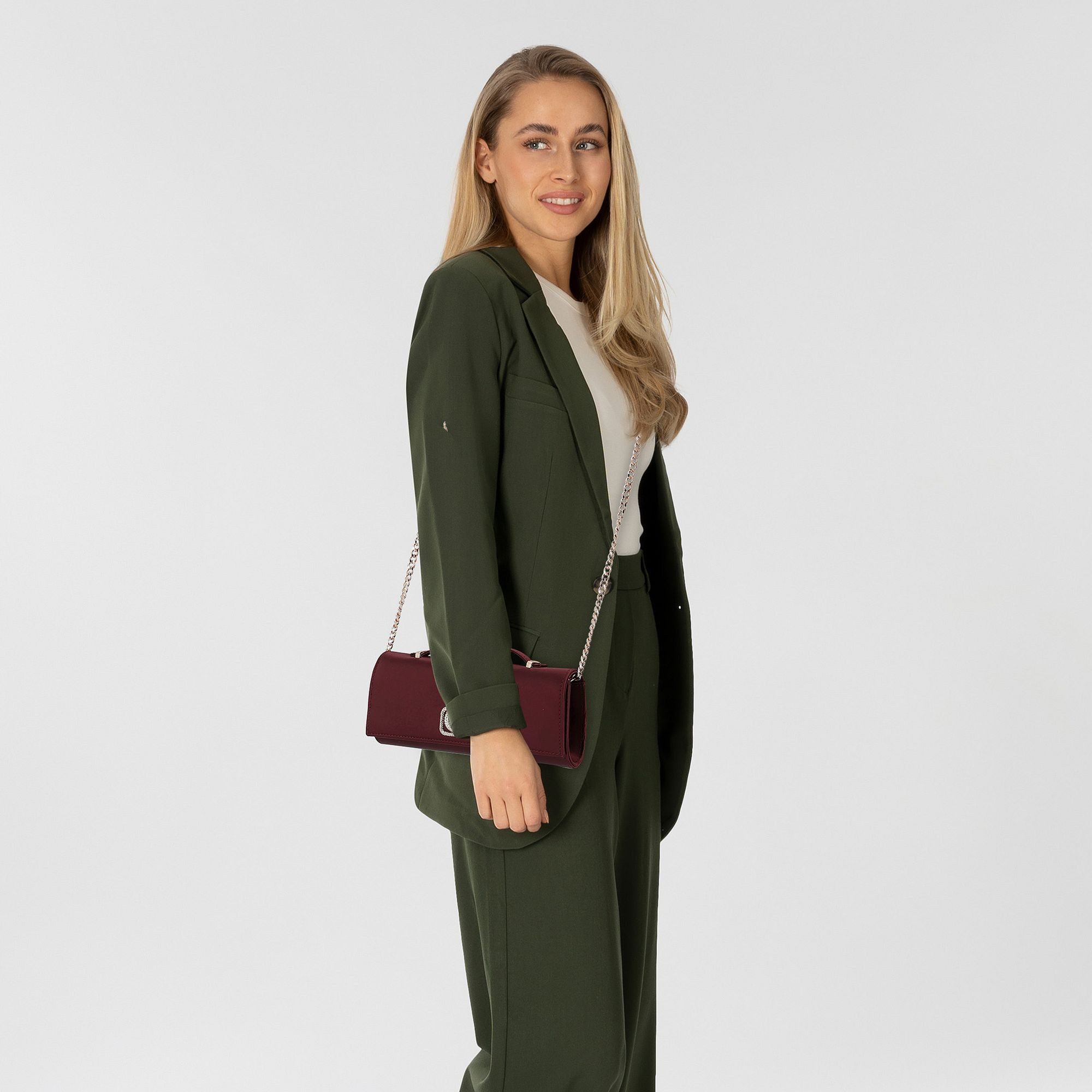 Guess Clutch Zalina, Polyurethan