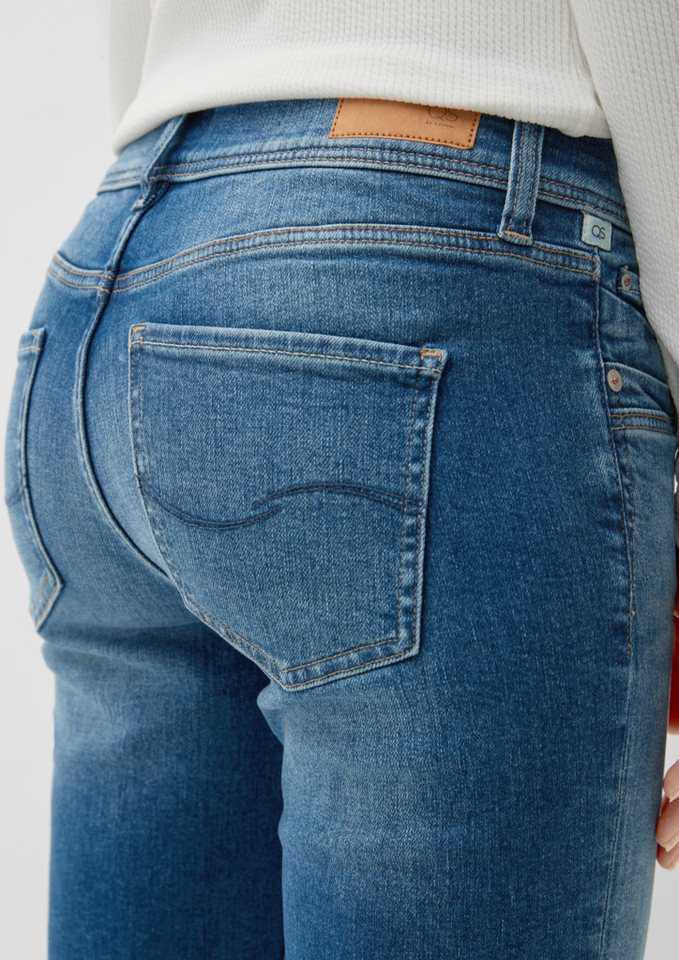 Slim s.Oliver 3/4-Hose Mid Rise Slim Leg Catie Fit Capri-Jeans by / Q/S / /