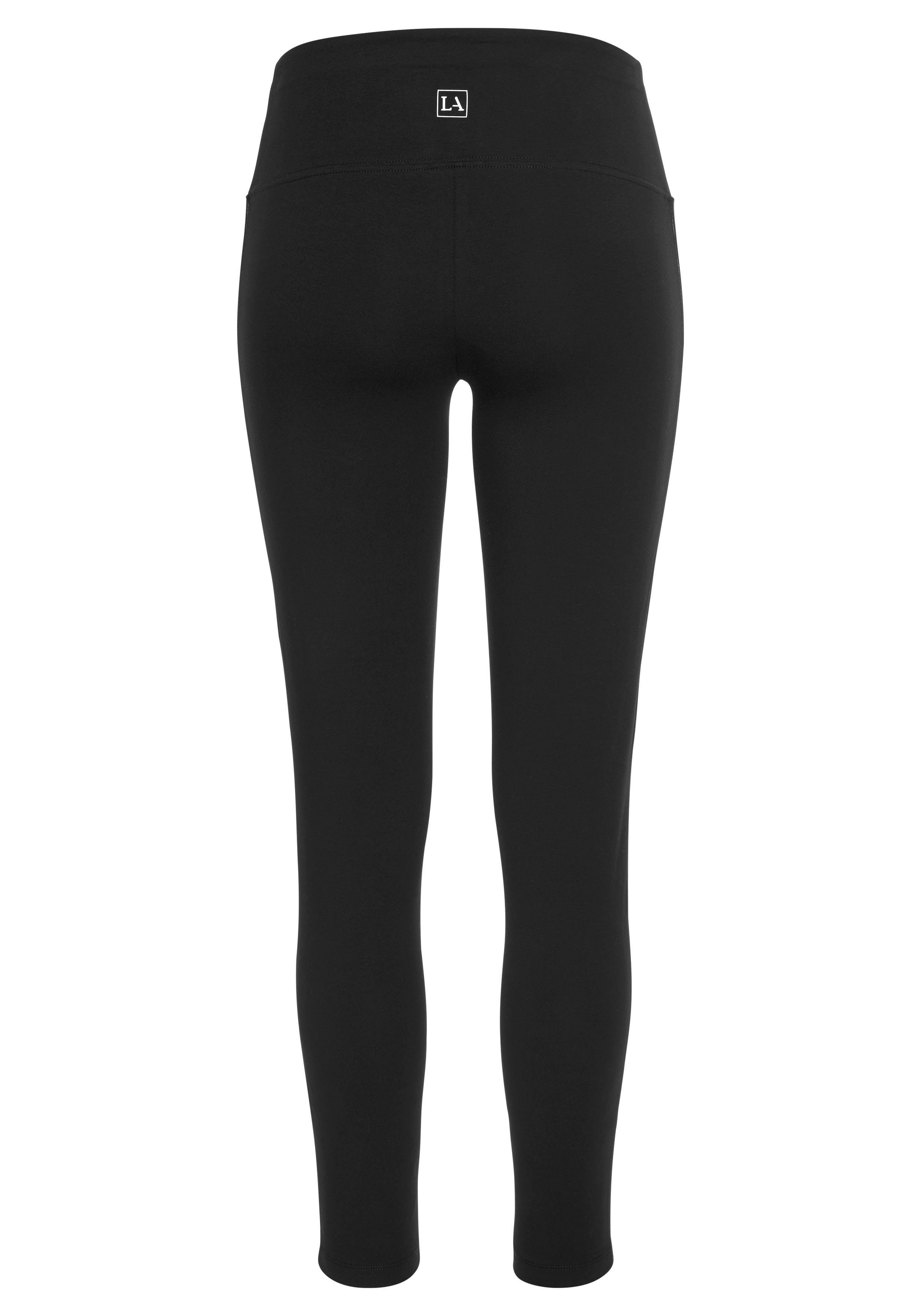 LASCANA ACTIVE Leggings mit breitem Komfortbund – Bild 4 von 5