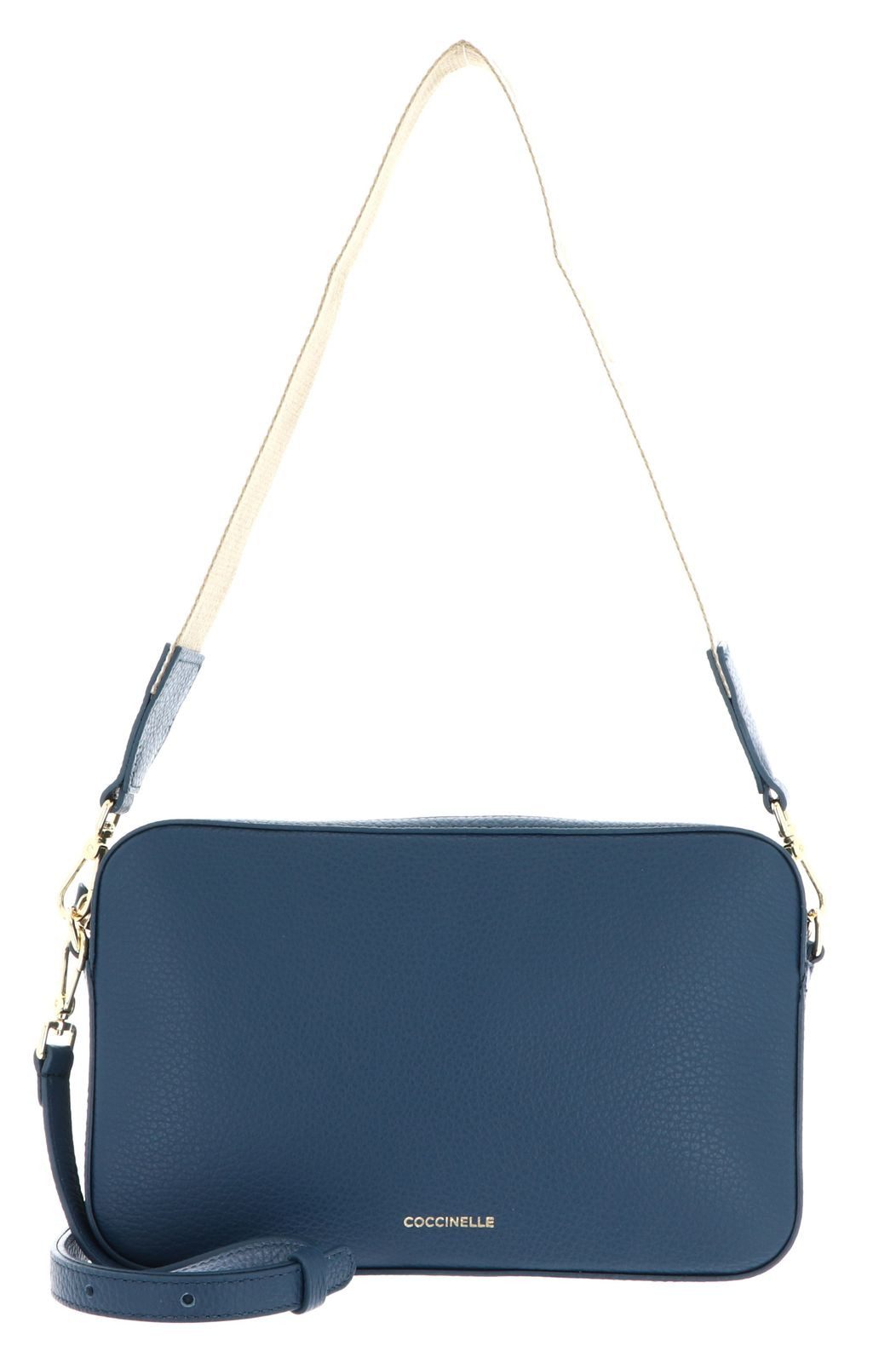 COCCINELLE Umhängetasche Mini Bag Grained Leather, aus echtem Rindsleder