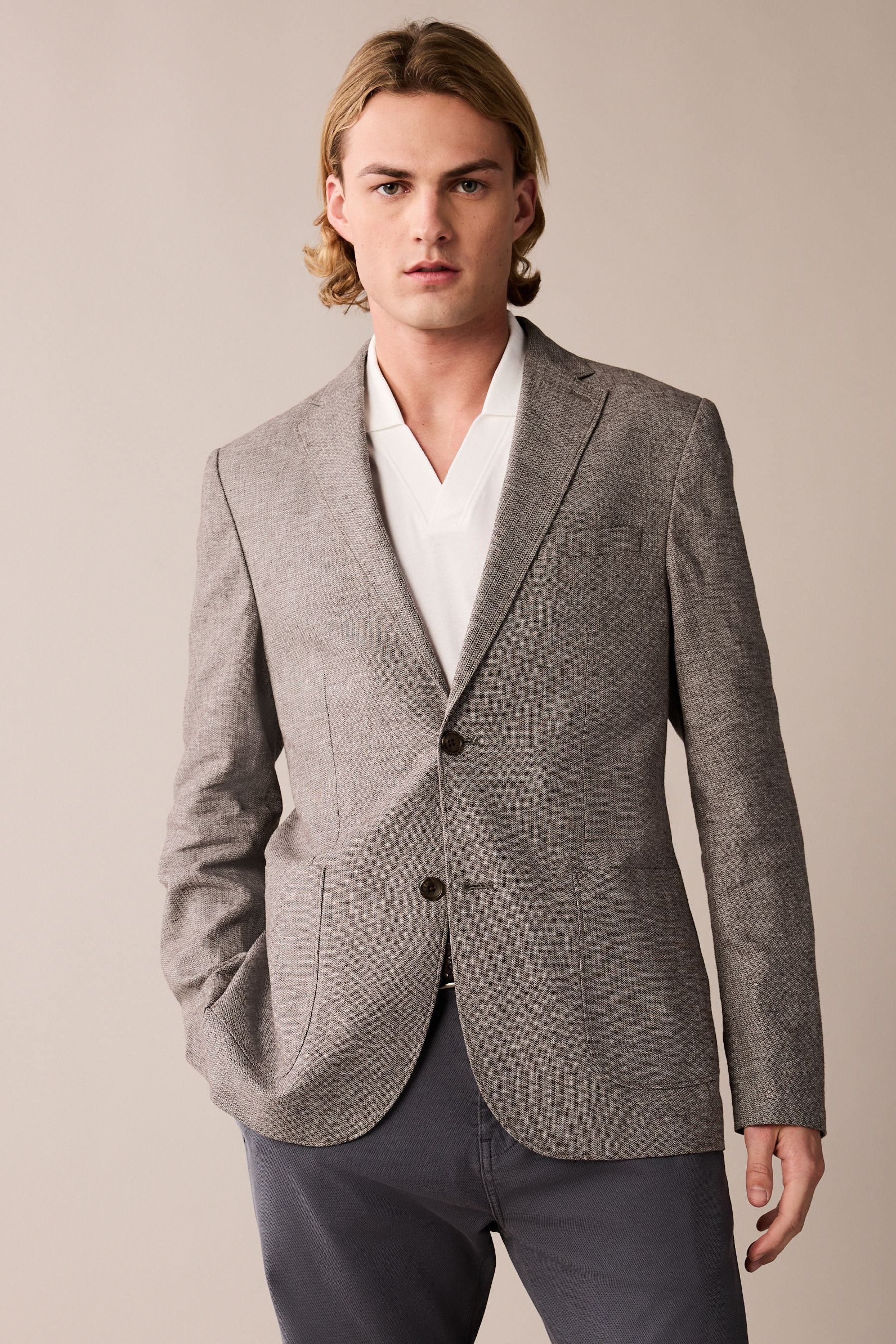 Next Sakko Slim Fit Sakko aus günstig online kaufen