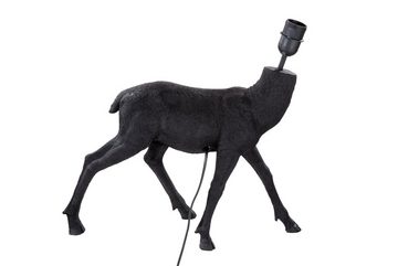 GILDE Tischleuchte GILDE Lampe Black Deer - schwarz - H. 56cm x B. 58cm