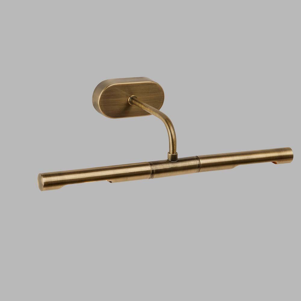 Searchlight Bilderleuchte, Leuchtmittel nicht inklusive, Bilderleuchte Antik Messing, 35Cm Antique Brass plattiert Baustahl