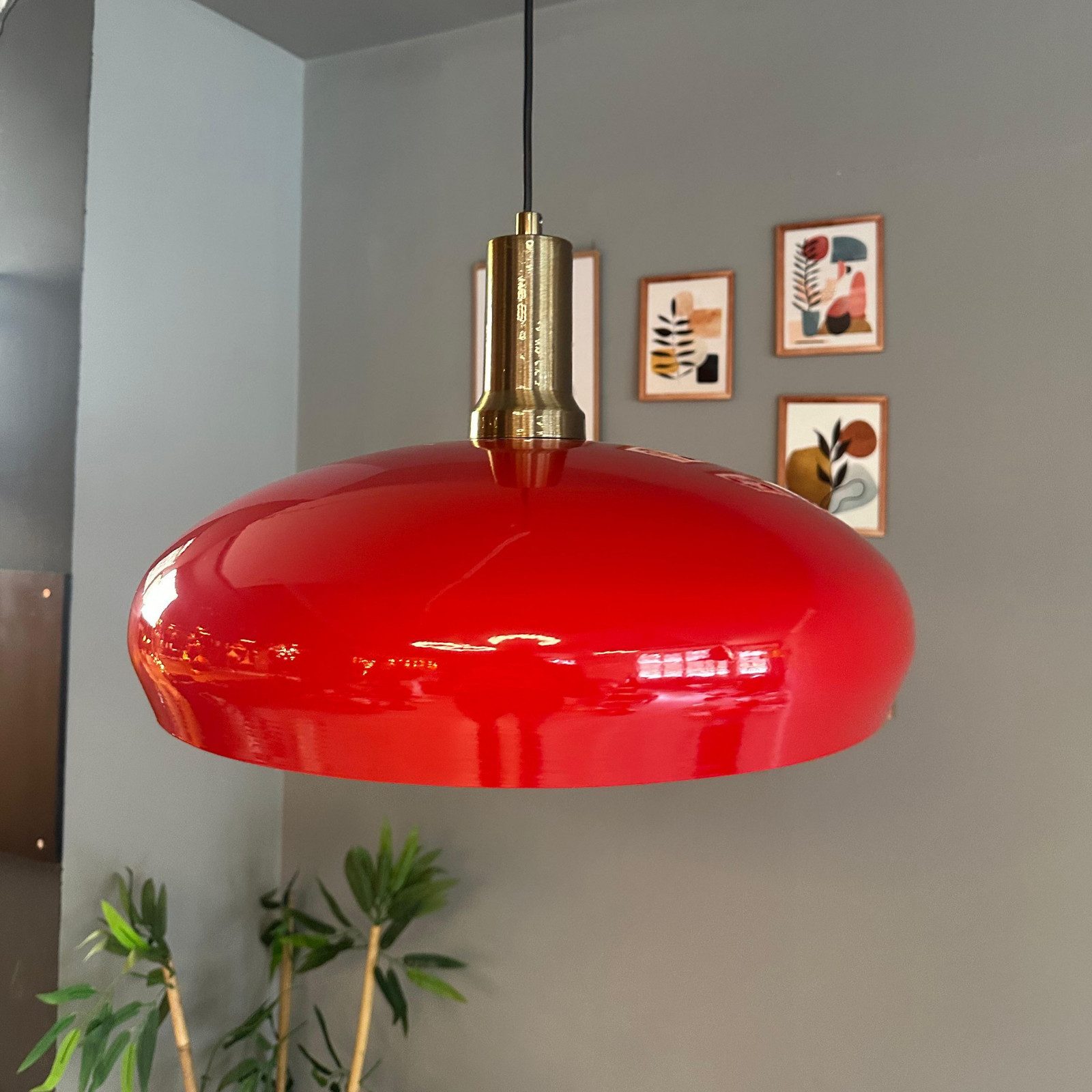 Pendelleuchte Pendelleuchte Estrela Metall Ø40cm, Modern Hängelampe