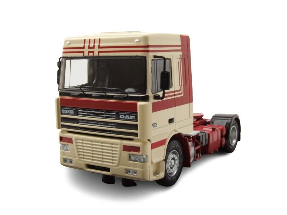 Premium ClassiXXs Modellauto DAF 95 XF 430 Zugmaschine beige rot, Maßstab 1:43