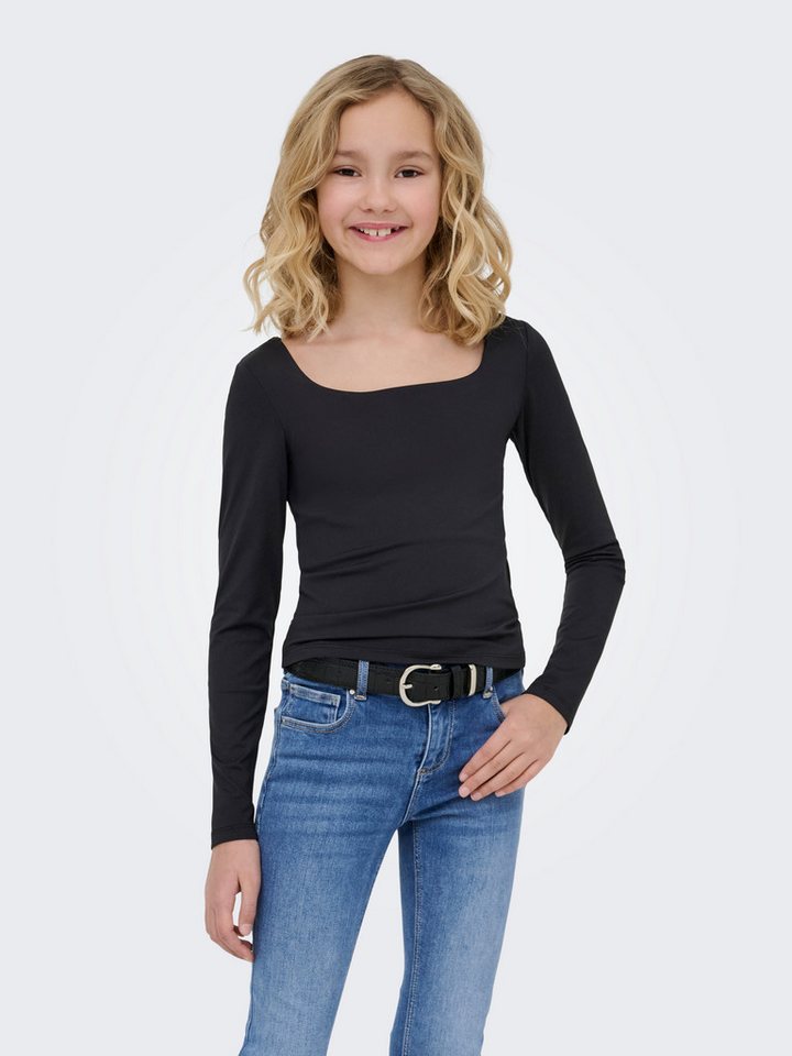 KIDS ONLY Langarmshirt KOGEA L/S 2-WAYS FIT TOP CS JRS NOOS