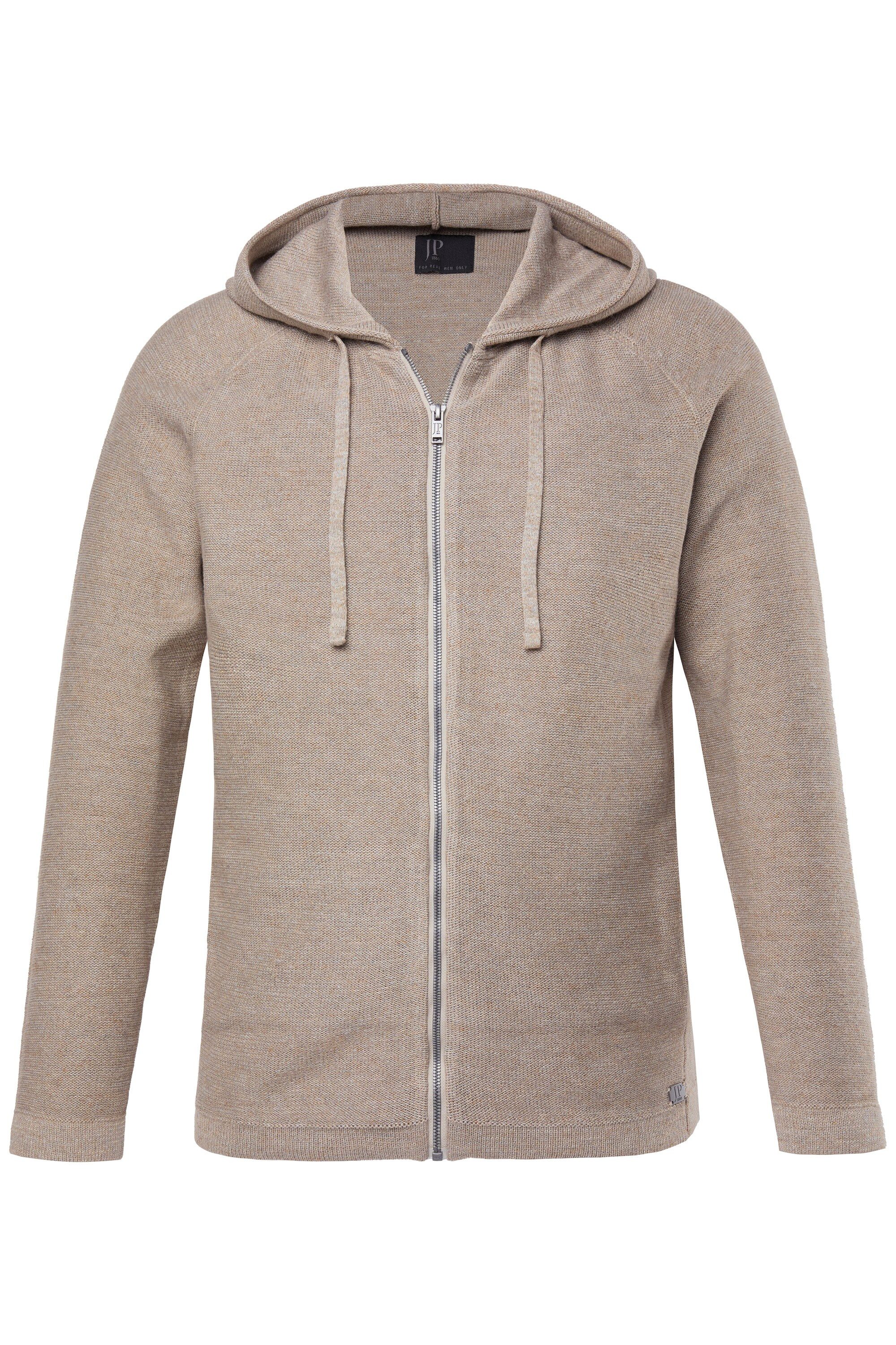 JP1880 Poloshirt Strickjacke Kapuze Zipper günstig online kaufen