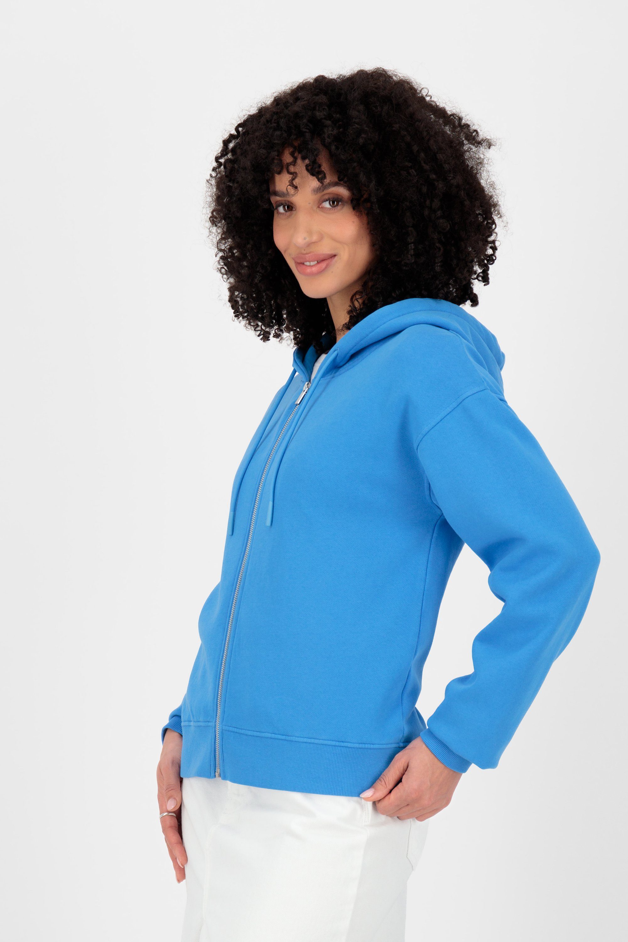 Alife & Kickin Sweatjacke Damen RanaAK A Hoodie mit Reißverschluss und Kapuze, Kapuzensweatjacke