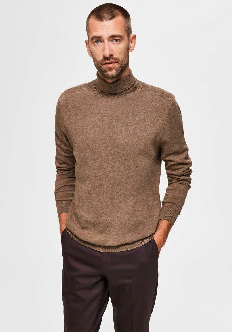 Rollkragenpullover SLHBERG ROLL NECK NOOS