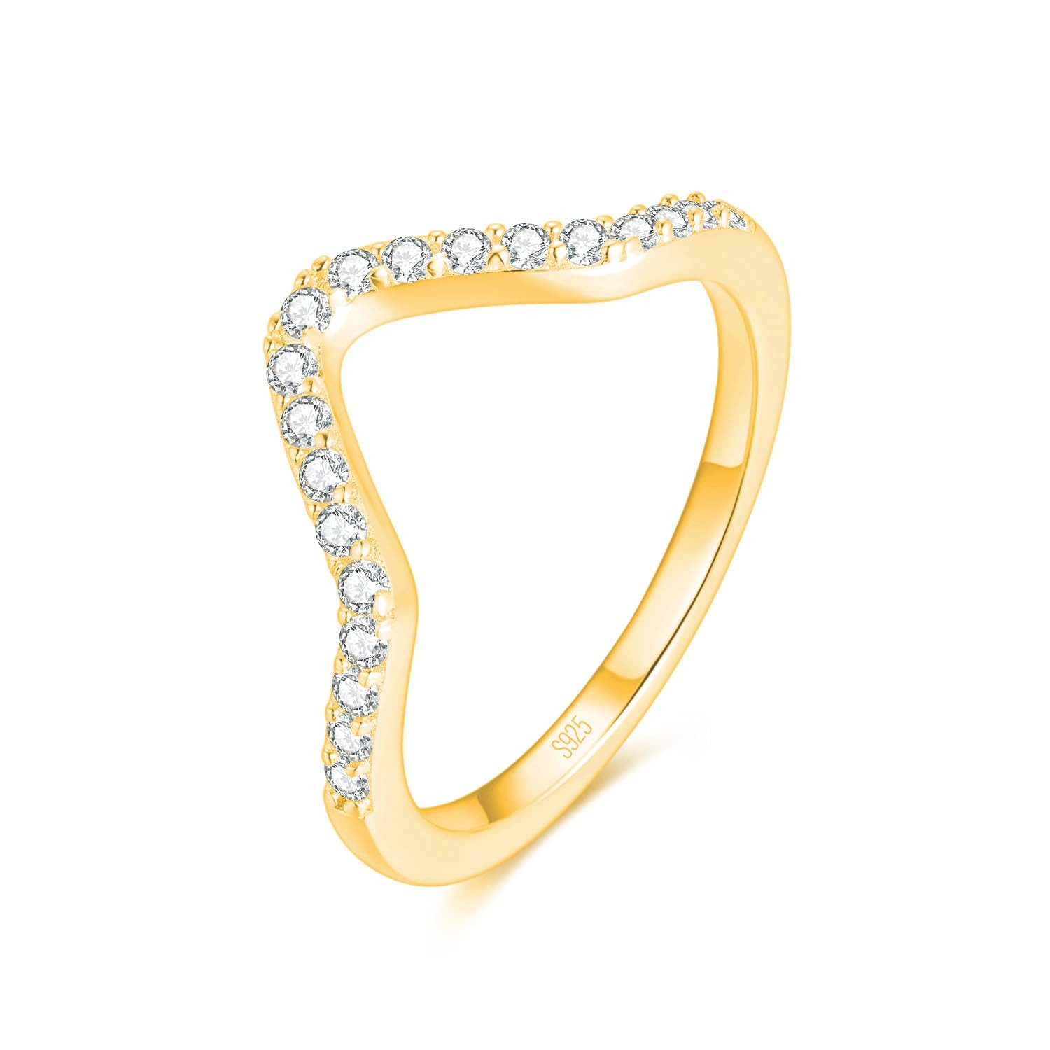 Lisandra Scott Silberring V-Form Ring aus günstig online kaufen