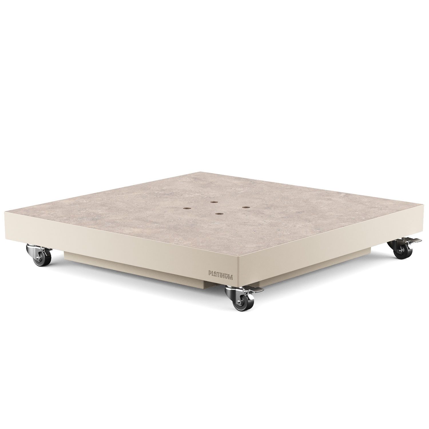 Platinum Sonnenschirm Ceramic mit Sand befüllbar 90 kg, LxB: 81x81 cm