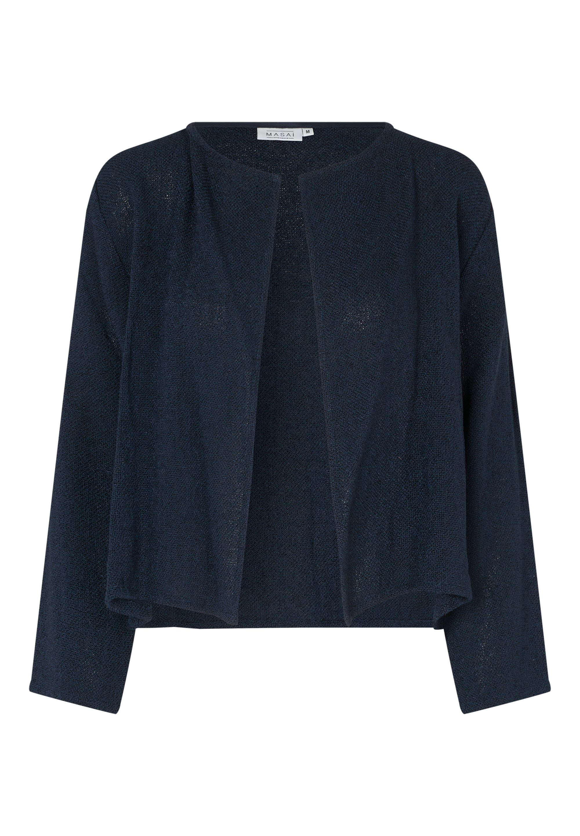 MaJulitta A-Shape Bouclèjacke Masai Saison: navy Masai BASIC, Passform: