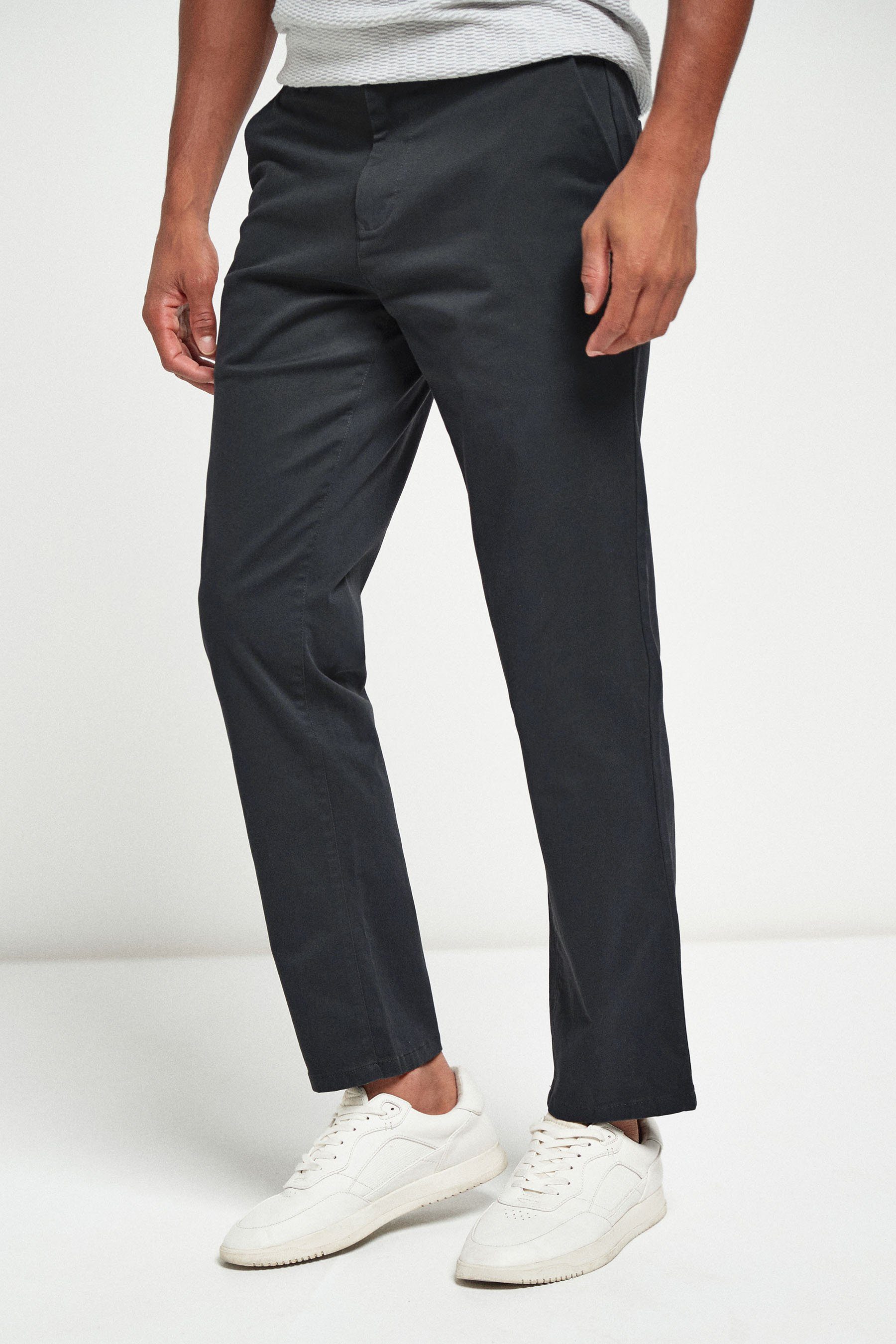 Next Chinohose Straight Fit Chinohose mit Stretch (1-tlg)