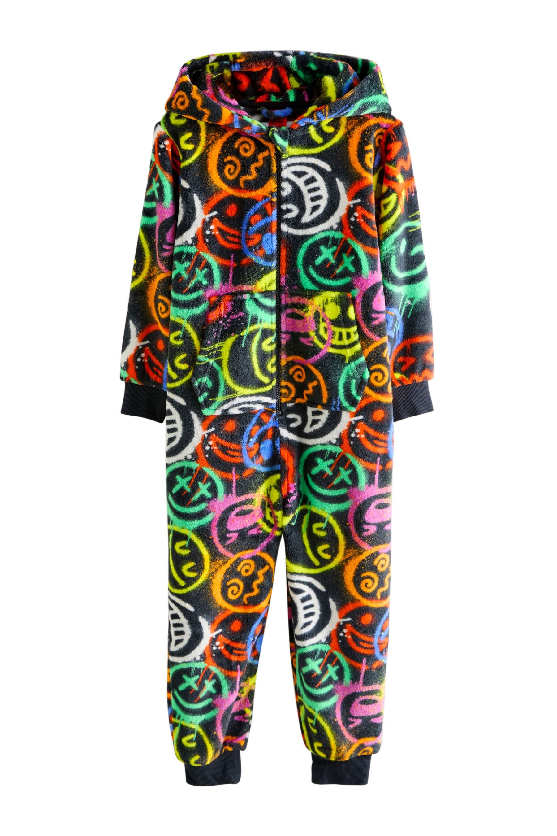 Jumpsuit Einteiler aus Fleece