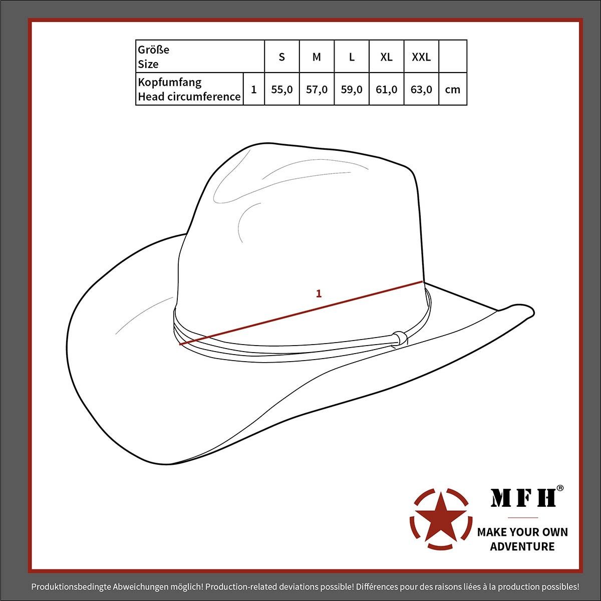 Max Fuchs AG Outdoorhut US GI Buschhut, mit Kinnband, GI Boonie, Rip Stop, günstig online kaufen