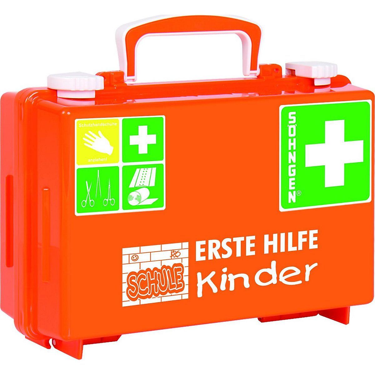 Söhngen Erste-Hilfe-Koffer Söhngen 0350100 Erste-Hilfe-Koffer QUICK-CD  Kombi Schule 260 x 110 x