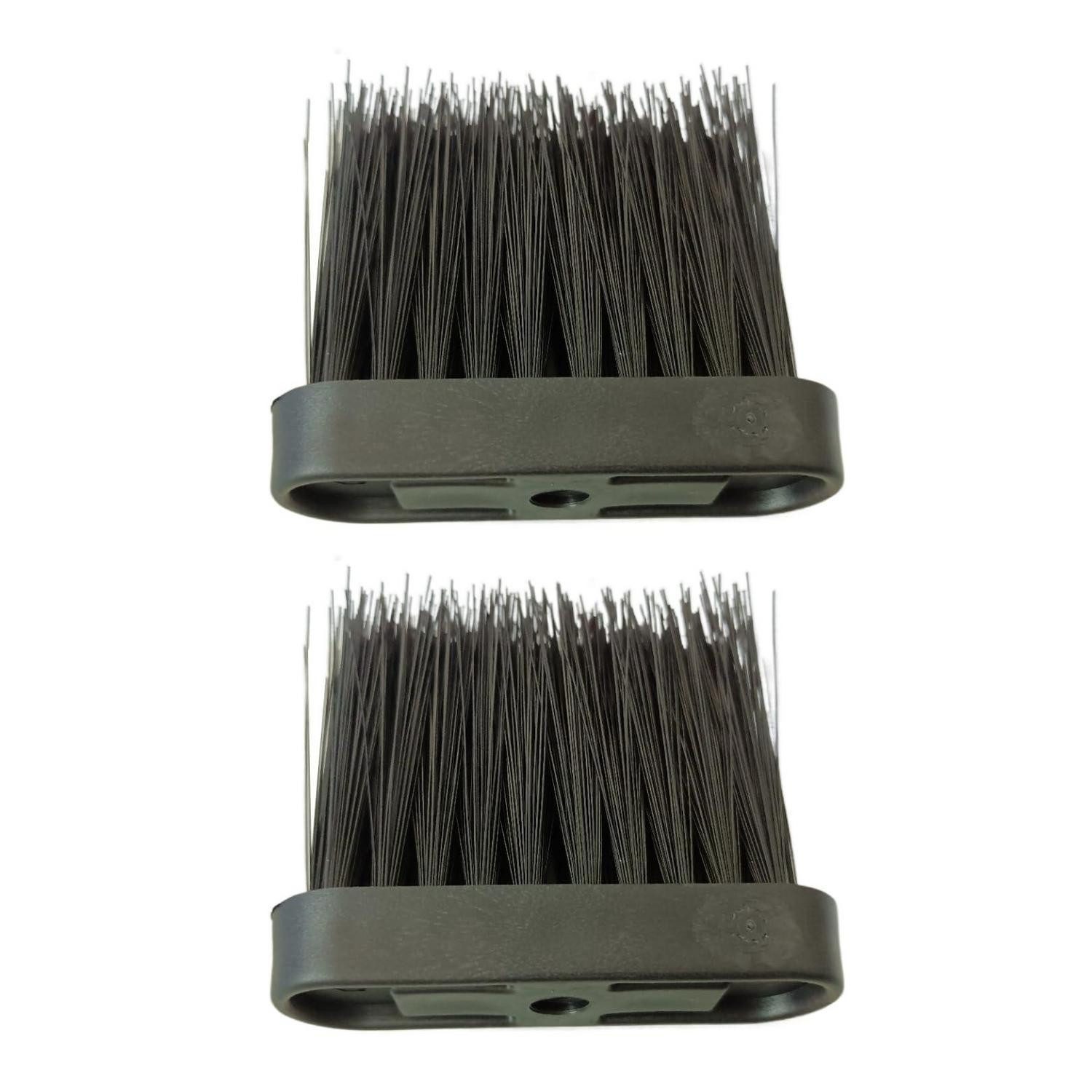 LuxusKollektion Reinigungs-Set 2x Kaminbesen mit Ersatzbürsten, (2-St)