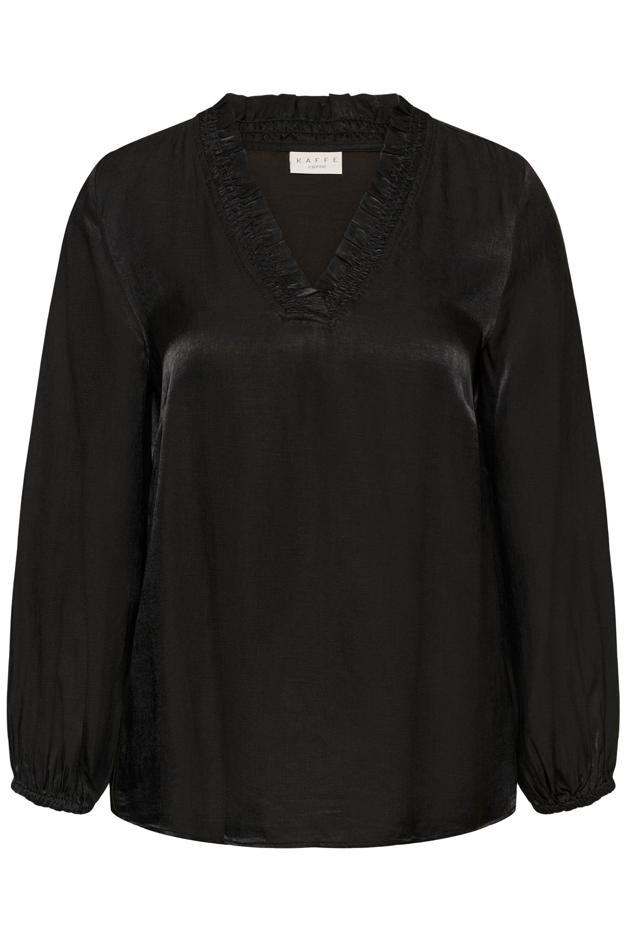 Langarmbluse Langarm-Bluse KCmilia