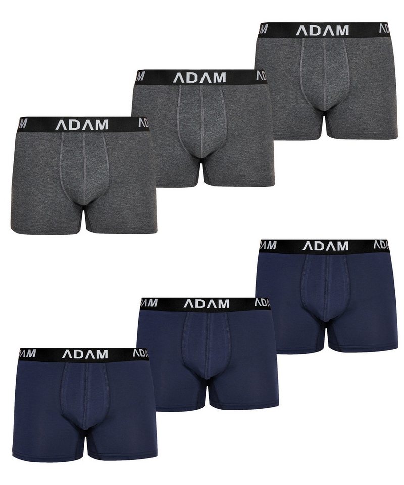 ADAM JEANS Boxershorts die preisgünstigsten Herren Boxershorts auf OTTO Premium Boxer-Shorts (6er-Pack) Männer Boxer Shorts Herren Trunks Unterwäsche Herren Underwear Sale!