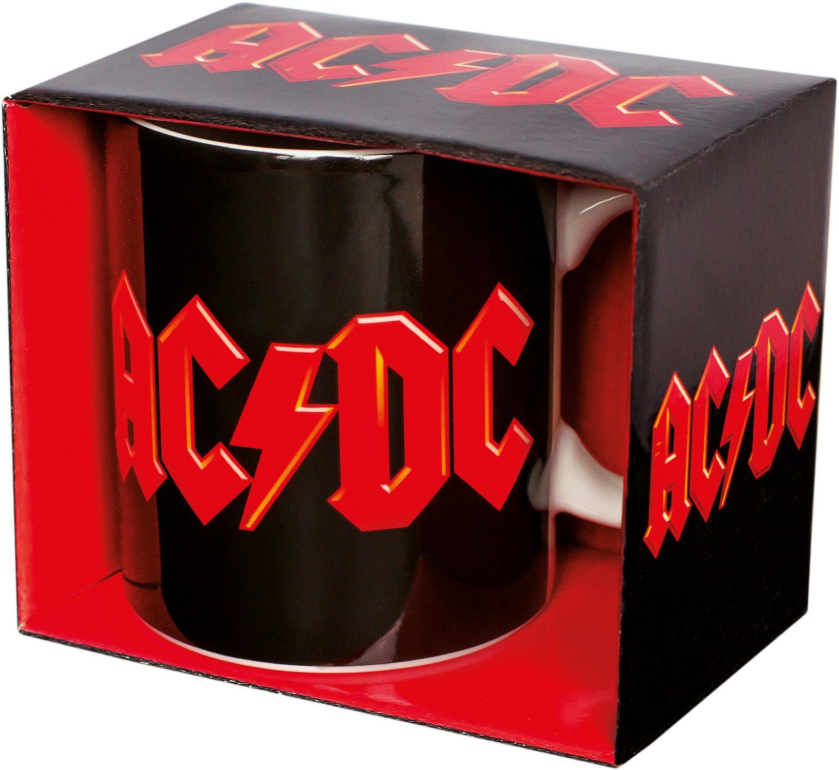 Klangundkleid Tasse AC/DC Tasse LOGO Kaffeebecher