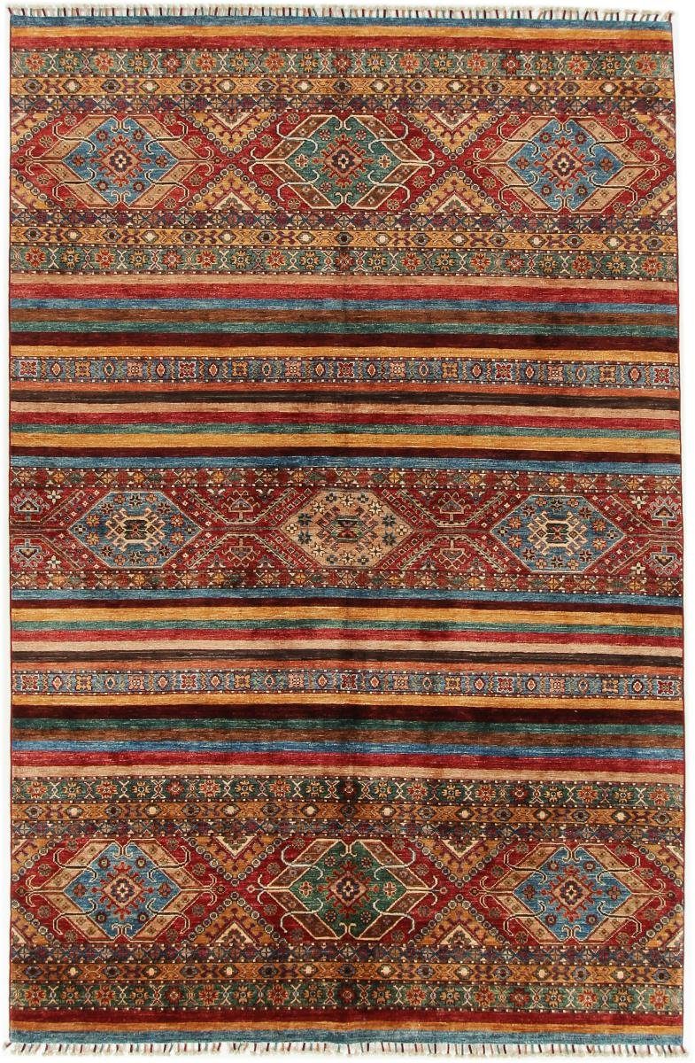 Orientteppich Arijana Shaal 175x266 Handgeknüpfter Orientteppich, Nain Trading, rechteckig, Höhe: 5 mm