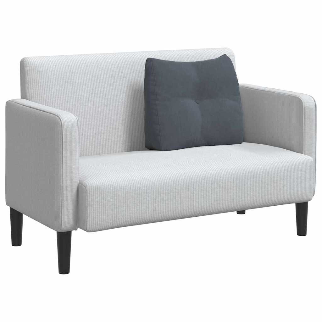vidaXL Rückenkissen Rückenkissen Dunkelgrau 60 x 24 x 50 cm Samt, 1-tlg.