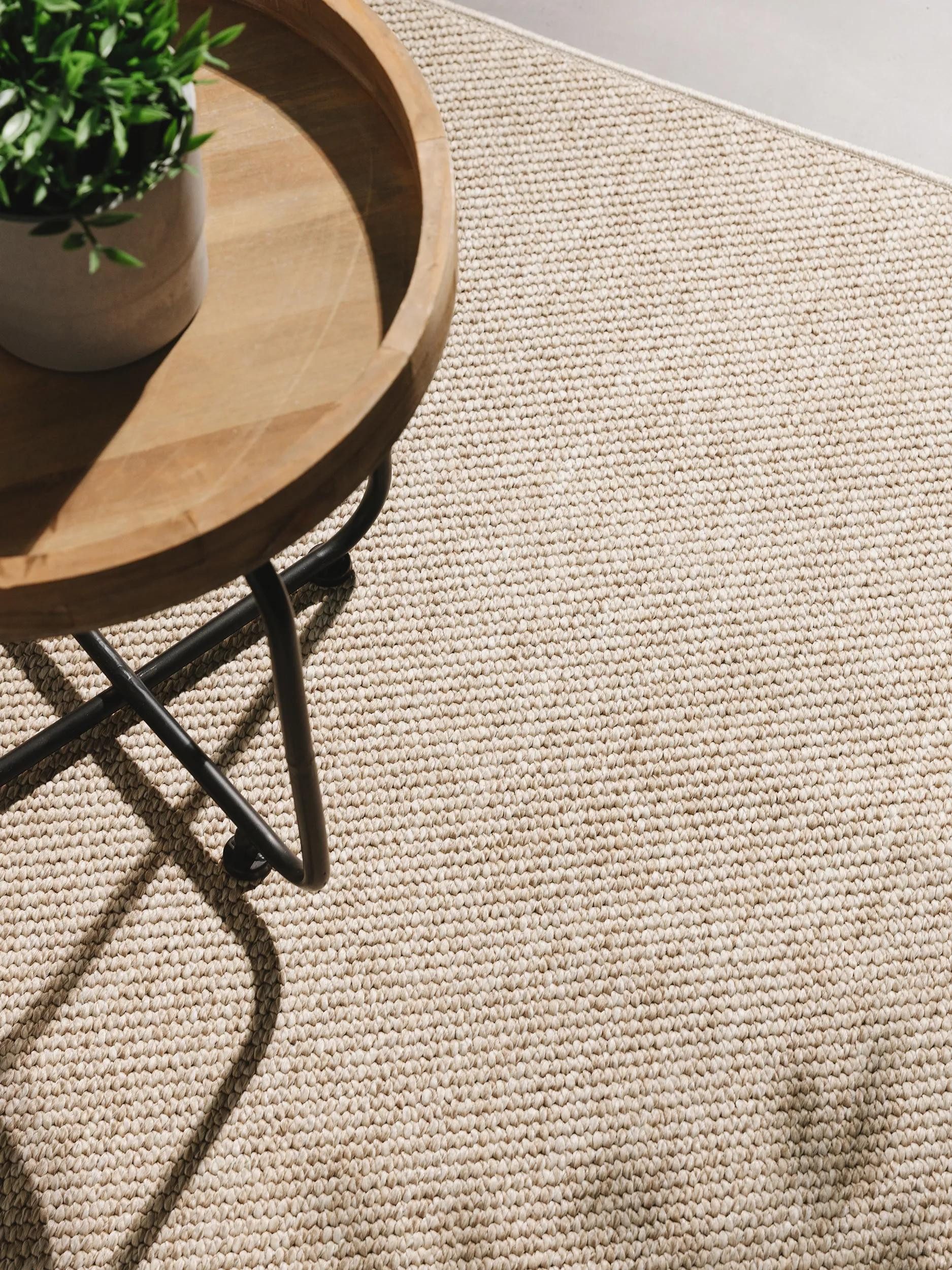 benuta Outdoorteppich Iowa, rechteckig, Höhe: 5 mm, Outdoor Teppich Garten, Terrasse, Balkon, Küchenteppich, Wetterfest