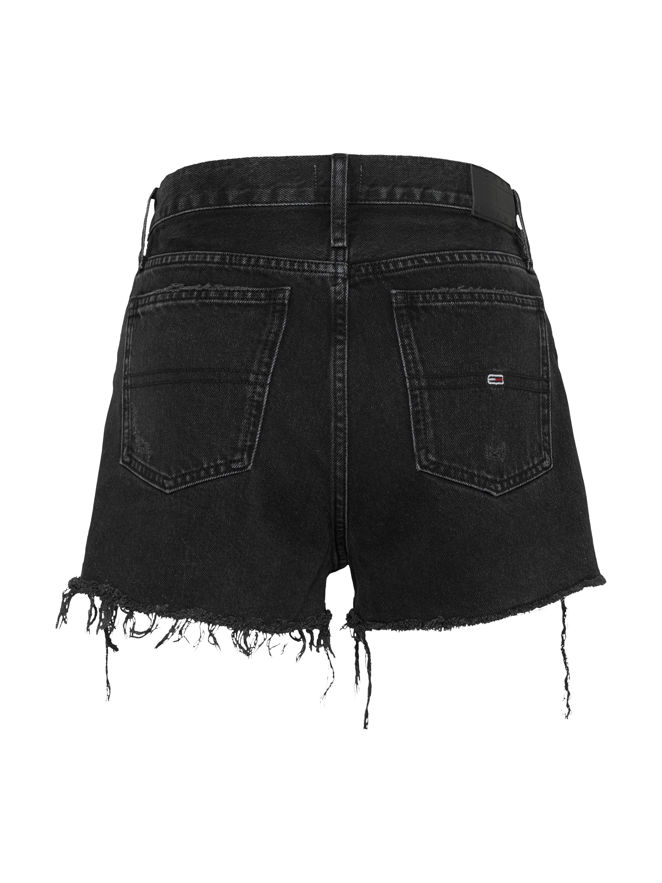 Tommy Jeans Shorts HOT PANT BI8080 im Destroyed-Look