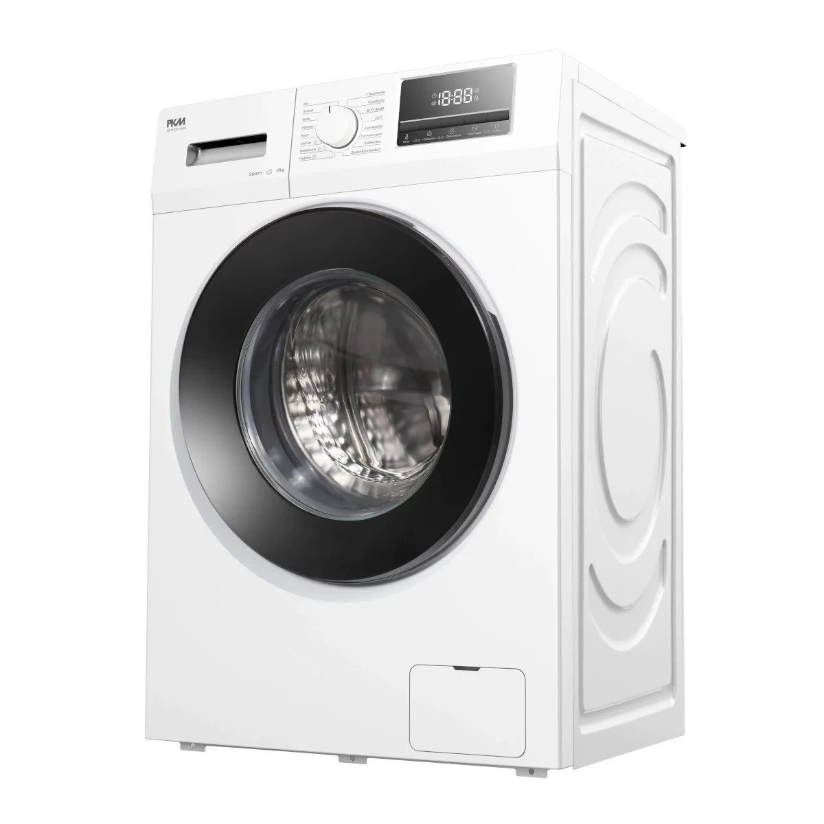 PKM Waschmaschine WA8-ES1416DAI, 8 kg, 1400 U/min, Invertermotor, Dampf-Funktion, Max. Waschtemperatur 95°C