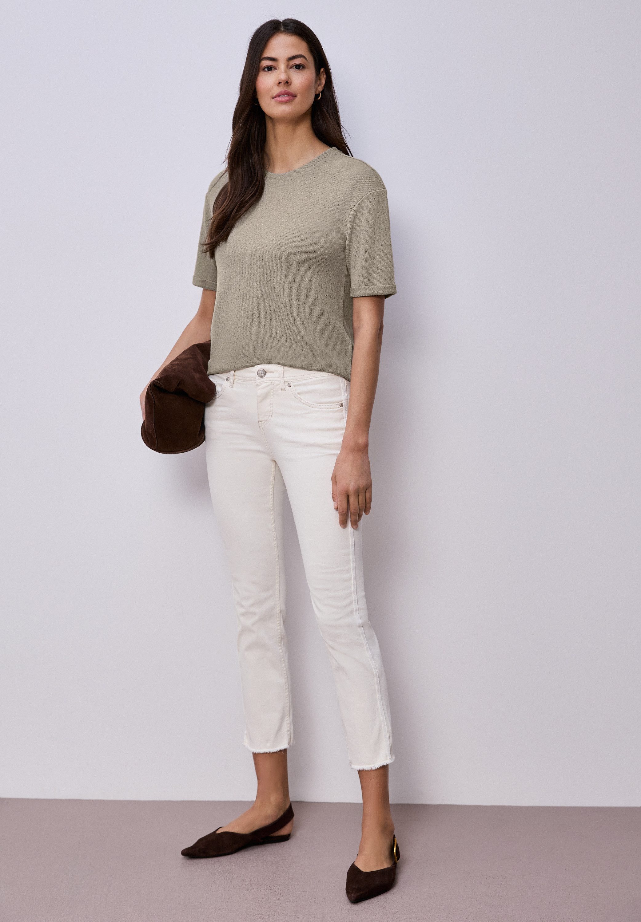 STREET ONE T-Shirt im Strick-Look – Bild 3 von 5