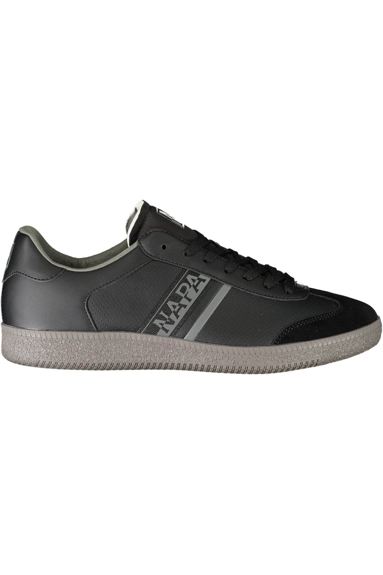 Napapijri Sneaker Herren Sportschuhe Schwarz mit Schnürsenkeln &