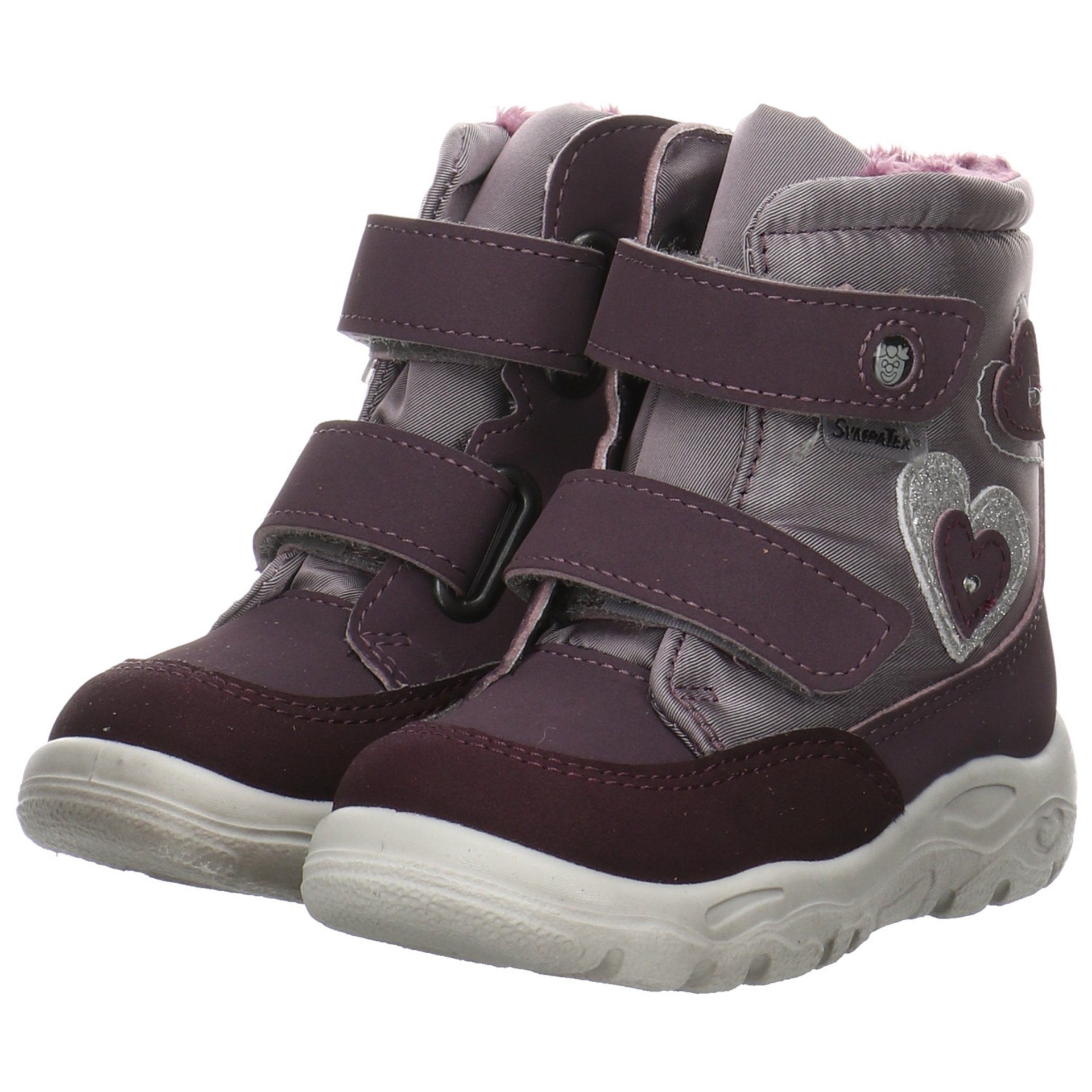 Baby Krabbelschuhe Maddi Boots dolcetto/purple Synthetikkombination Pepino Ricosta Lauflernschuhe (340) Lauflernschuh