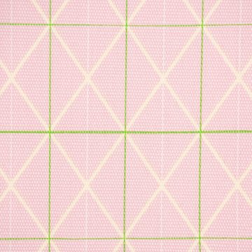 Rico Design Stoff Rico Design Canvas Baumwollstoff Raster geom. Linien rosa neongrün ge