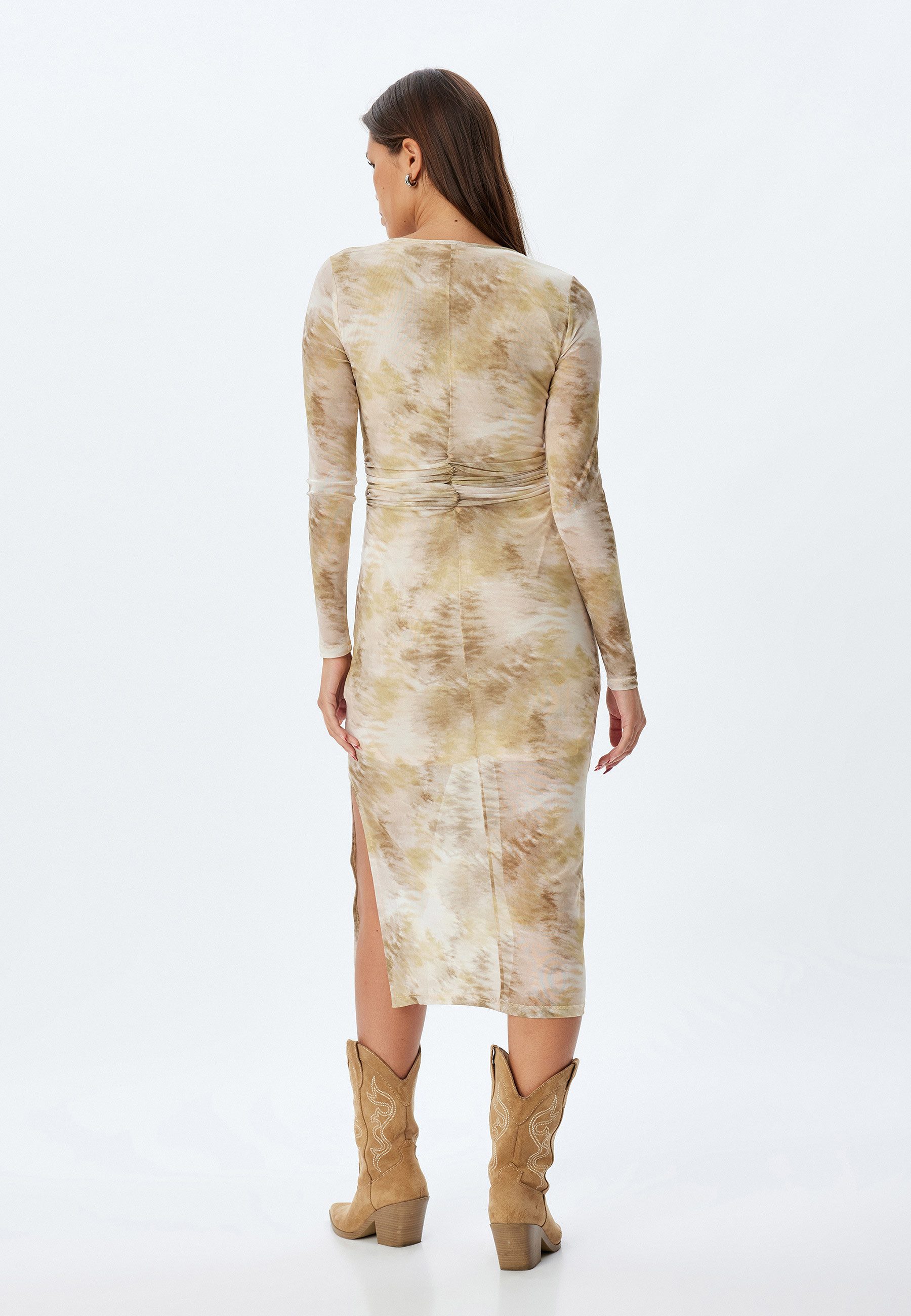 Koton Midikleid Midi Länge Rundhalsausschnitt