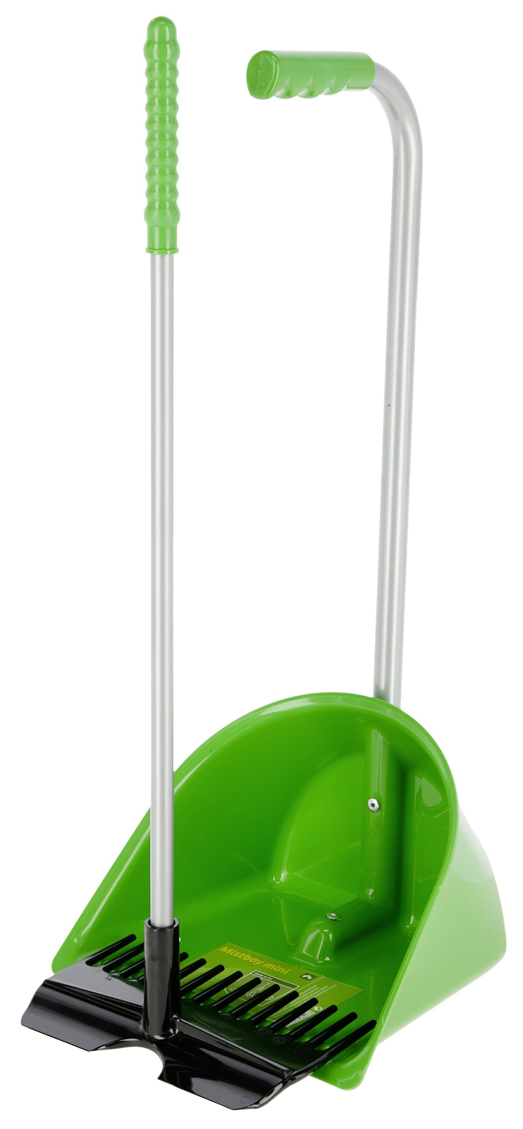 Rechen KERBL Mistboy Mini hellgrÙn H?he 60 cm, Mistkratzer fÙr Kinder
