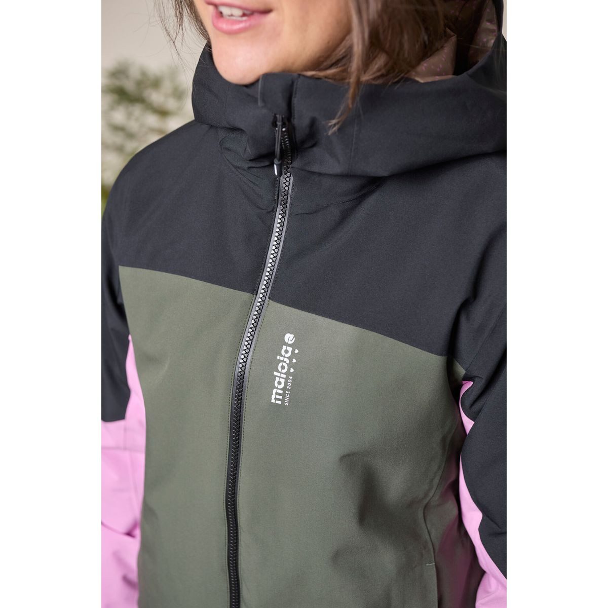 Maloja Skijacke HELENSM. Wetterfeste und atmungsaktive Damen-Freeride-Jacke mit PrimaLoft® BIO