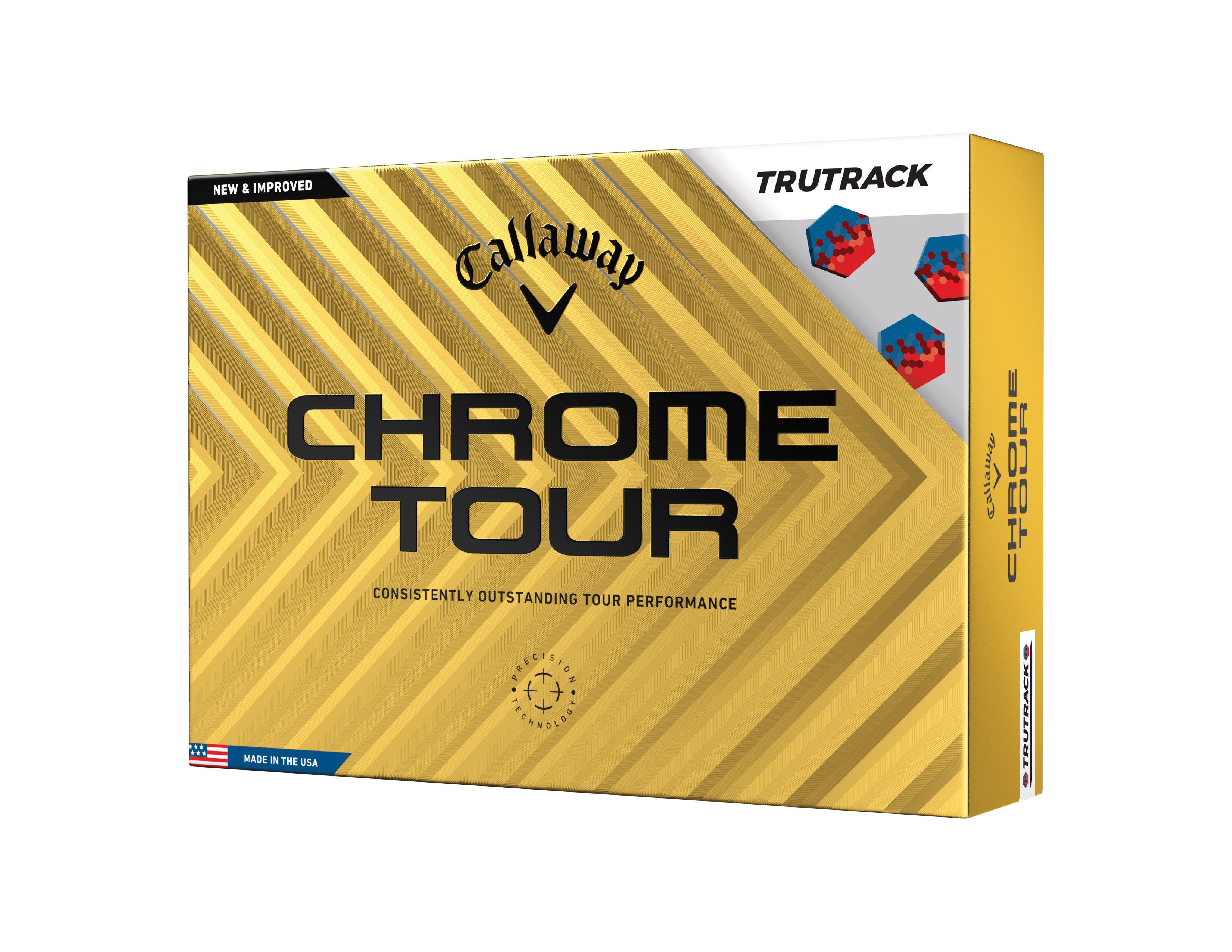 Callaway Golfball Callaway Golfball Chrome Tour TruTrack 1 Dutzend