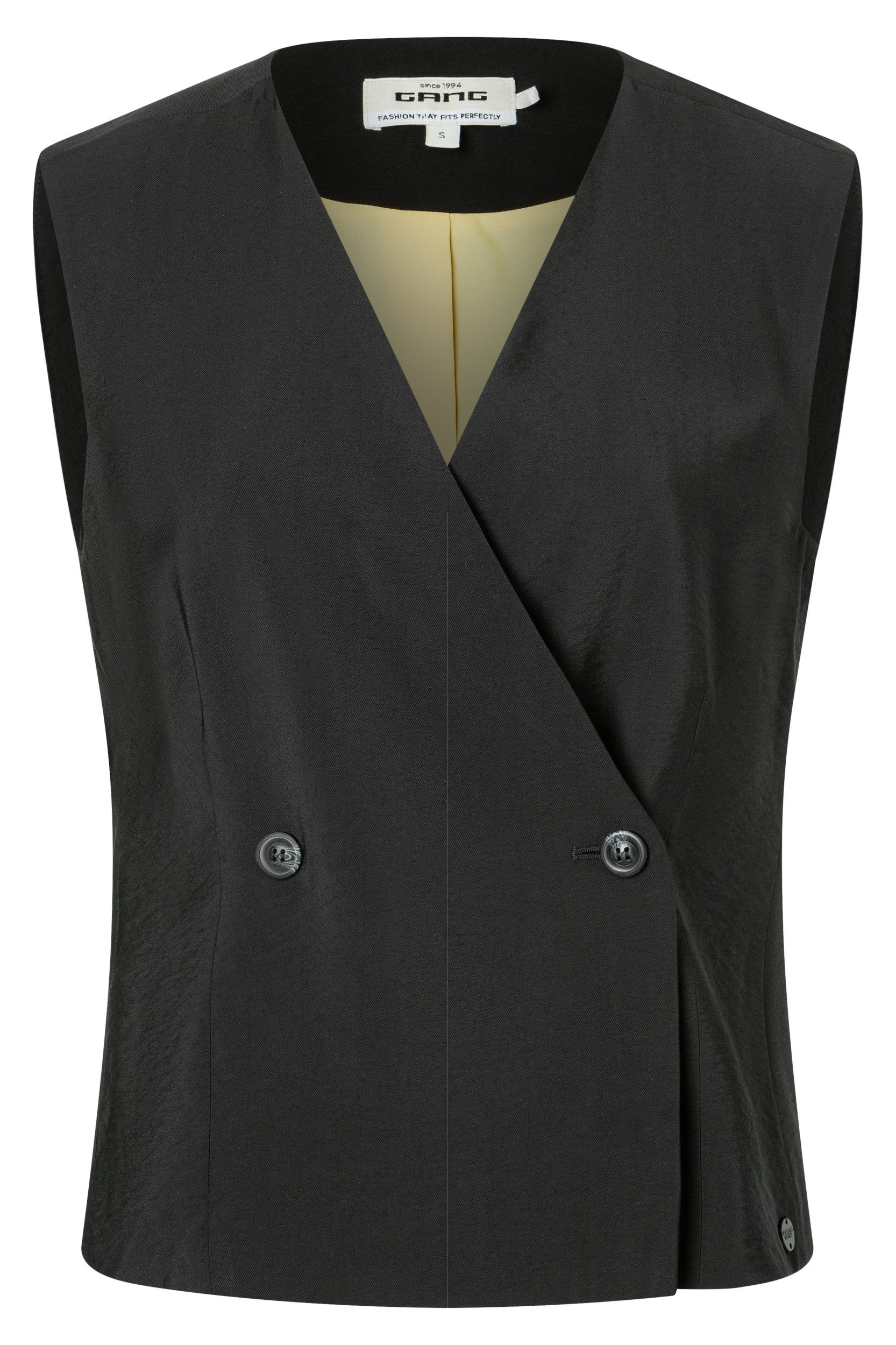 GANG Anzugweste 94NANI VEST - Damen Weste - Anzugsweste - Business - elegante kurze Zw