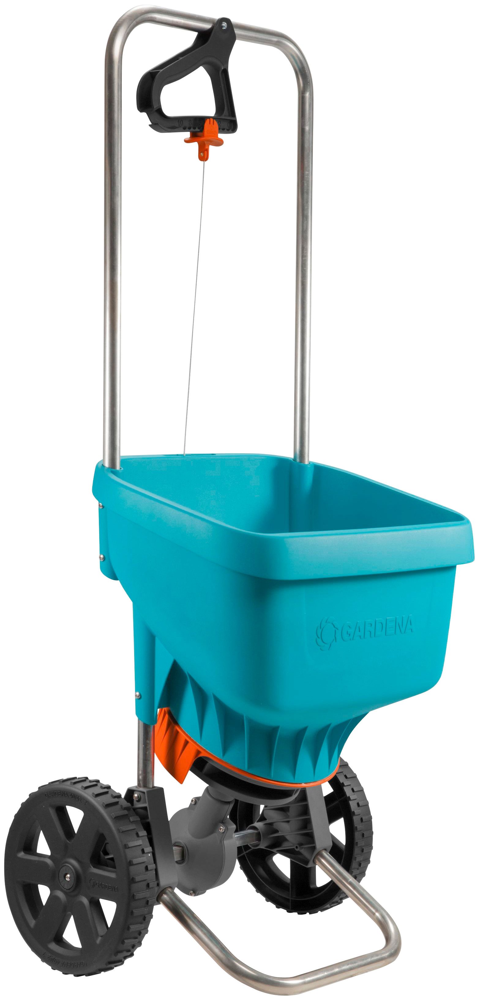 GARDENA Streuwagen 00436-20, 600 cm Arbeitsbreite, 18 l Füllmenge