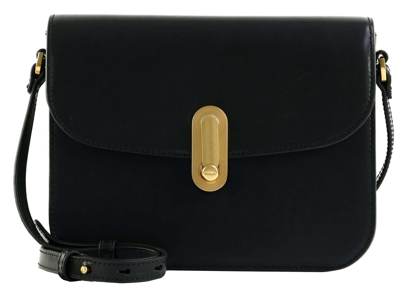 Ted Baker Umhängetasche Polished Leather Satchel Bag, aus echtem Rindsleder