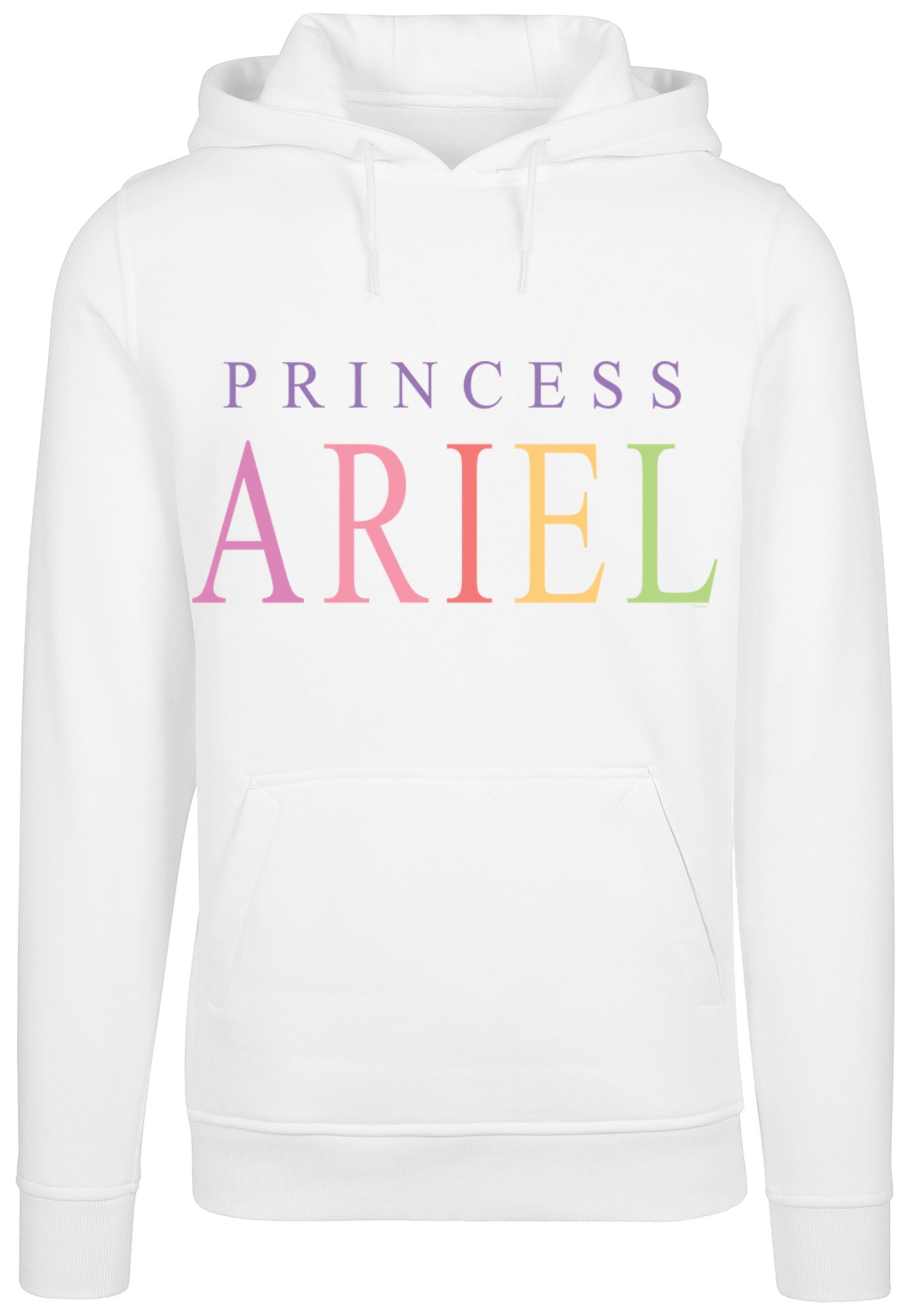 Arielle und Kapuze Meerjungfrau Kängurutasche geräumige F4NT4STIC die Print, Disney Verstellbare Kapuzenpullover