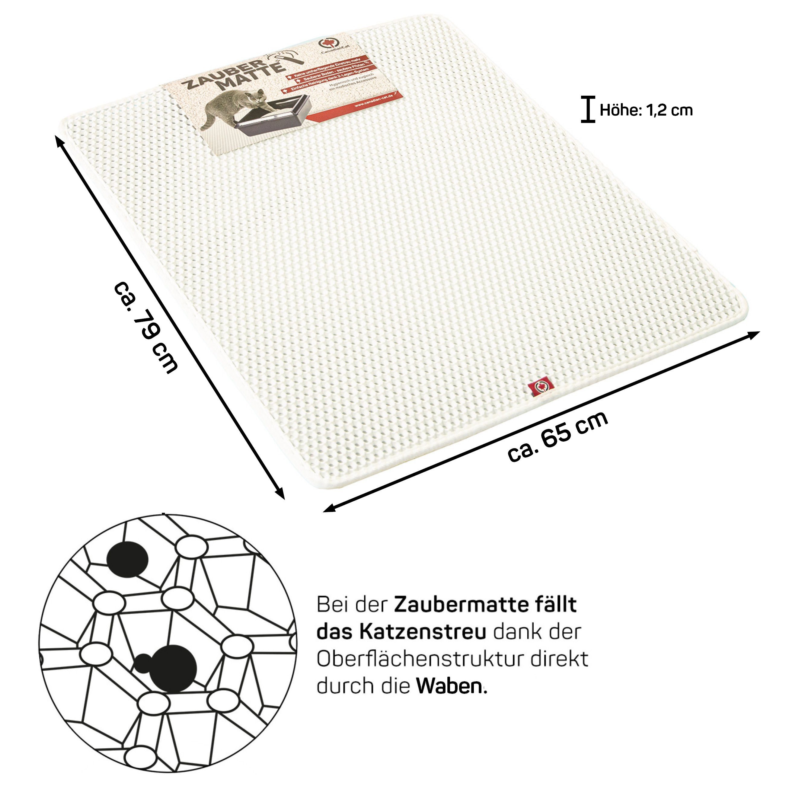 Canadian Cat Company Katzentoilette Katzenklo Matte "Zaubermatte", Vorleger günstig online kaufen