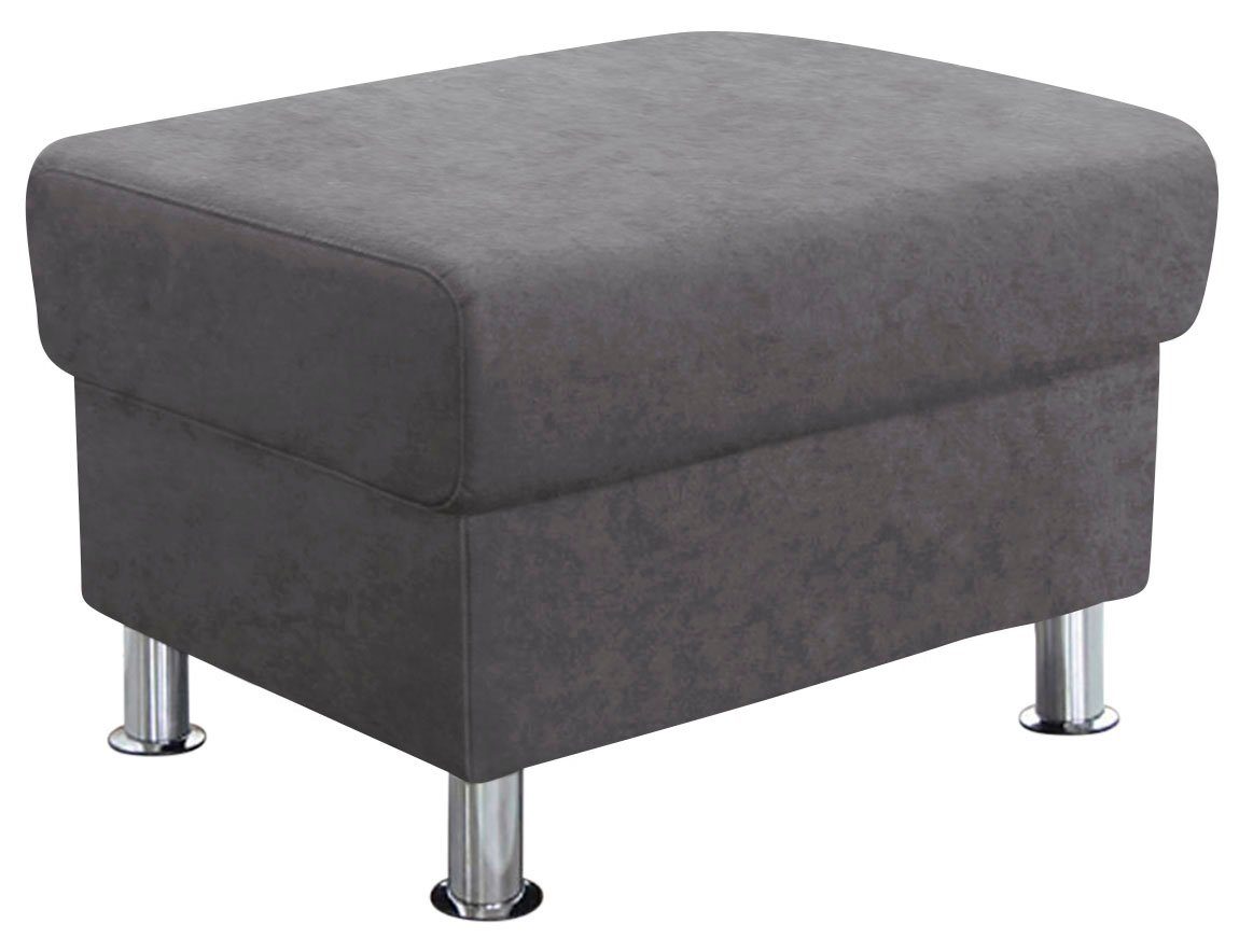 TRENDMANUFAKTUR Hocker Rondo, Polsterhocker zur Serie, Breite 67 cm, Füße c günstig online kaufen