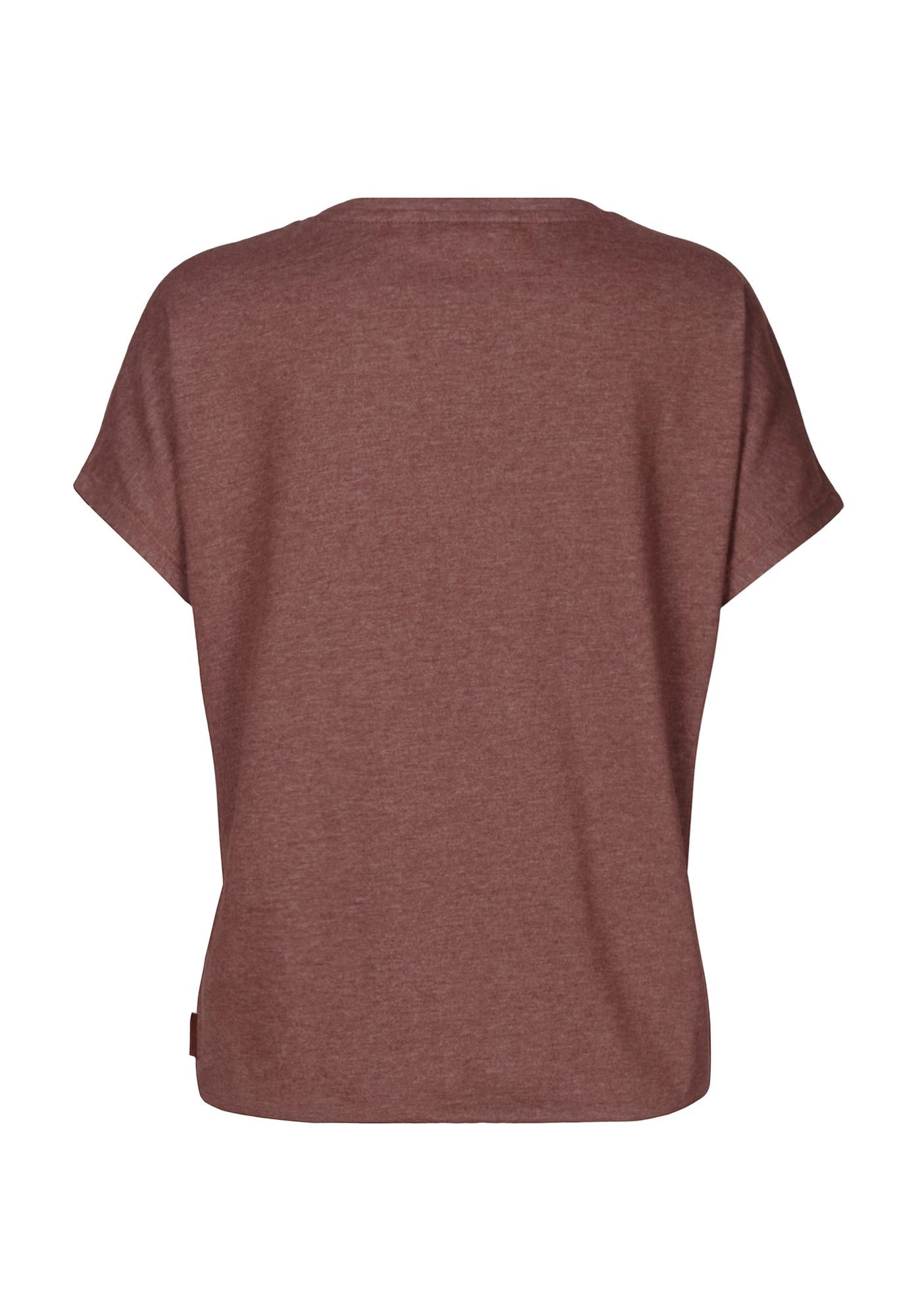 naketano T-Shirt Baumwolle Rundhals Kurzarm Streetwear Basic Sommershirt Damen (1-tlg) weich, bequem, casual, vegan, unifarben, gerader Schnitt, Alltag